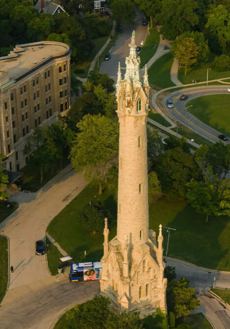 historic north point water towerin milwaukee (1)